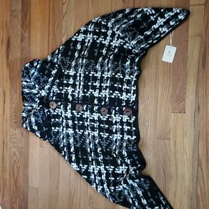 Women's Knit Poncho